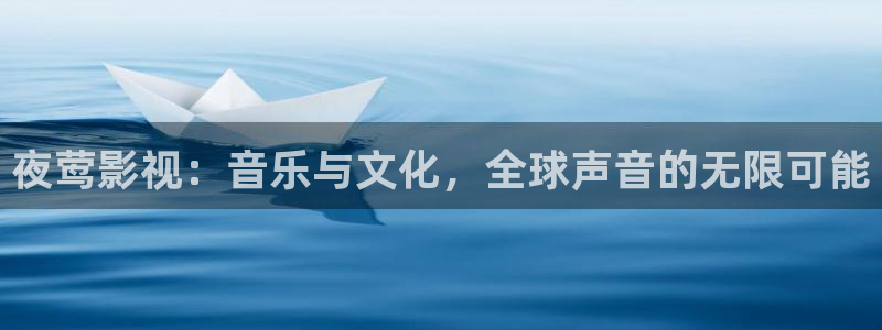 3d轨道影院：夜莺影视：音乐与文化，全球声音的无限可能